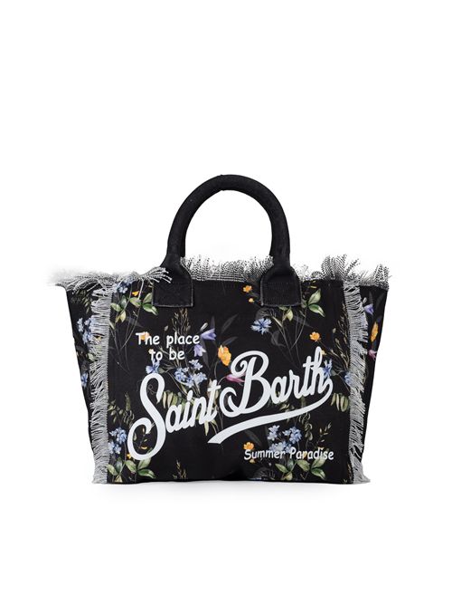Borsa Vanity Wonder Flowers in cotone Mc2 Saint Barth | VANITY06655H WONDER FLOWERS 00